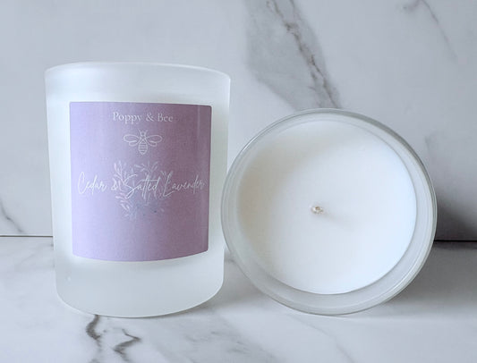 Cedar & Salted Lavender 20cl Candle