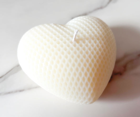 Heart Sculpture Candle