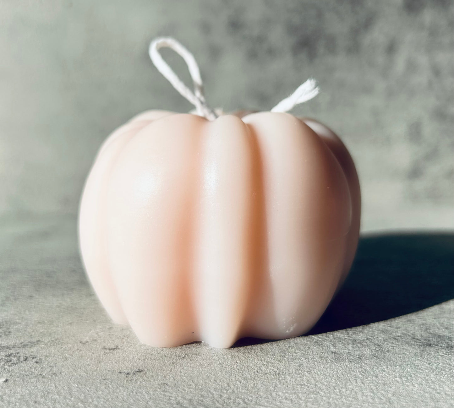 Pink Pumpkin Candle