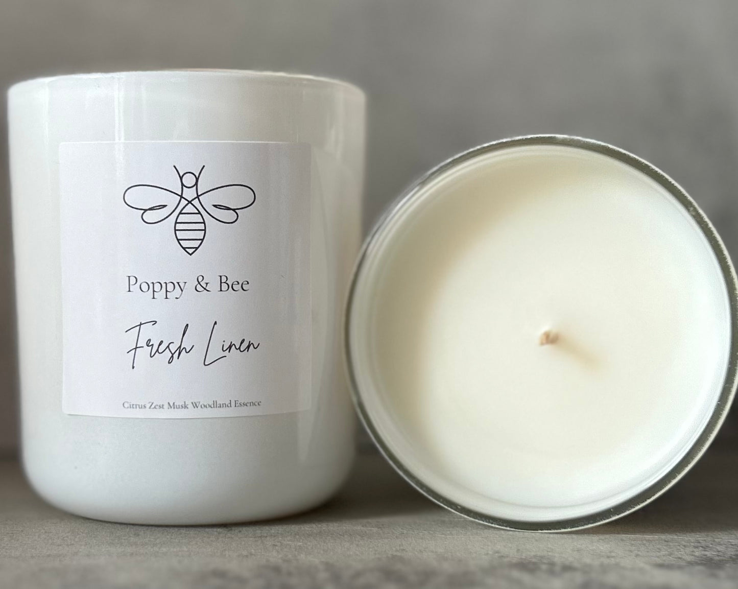 Fresh Linen Medium Candle