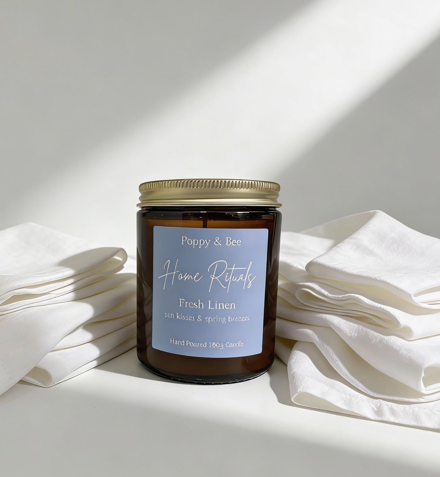 Fresh Linen Medium Candle