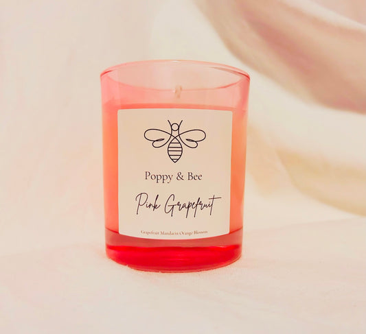 Pink Grapefruit Medium Candle