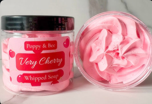 Very Cherry Whipped Soap