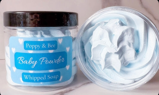 Baby Powder Whipped Soap
